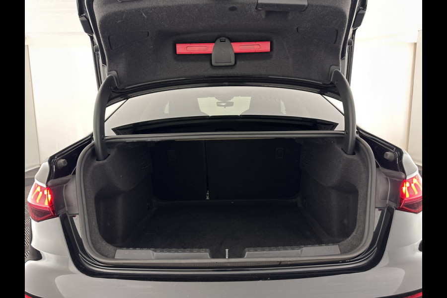 Audi A3 Limousine 30 TFSI S-Line Edition (INCL-BTW) Aut. *PANO | LEATHER-FABRIC | FULL-LED | AMBIENTLIGHT | SPORTSEATS | DIGI-COCKPIT | NAVI-FULLMAP | PRIVACYGLASS | SHIFTPADDLES | DAB+ | CRUISE | KEYLESS | PDC | 18"ALU*