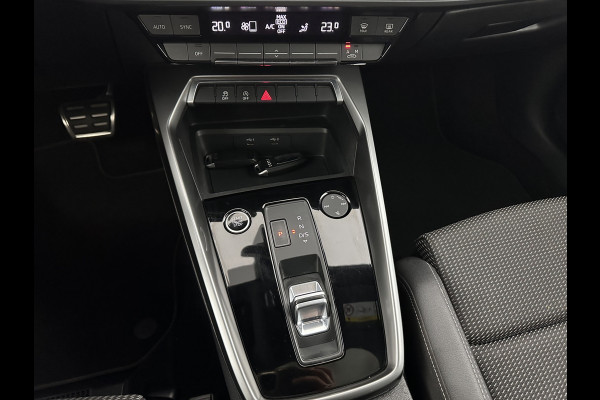 Audi A3 Limousine 30 TFSI S-Line Edition (INCL-BTW) Aut. *PANO | LEATHER-FABRIC | FULL-LED | AMBIENTLIGHT | SPORTSEATS | DIGI-COCKPIT | NAVI-FULLMAP | PRIVACYGLASS | SHIFTPADDLES | DAB+ | CRUISE | KEYLESS | PDC | 18"ALU*