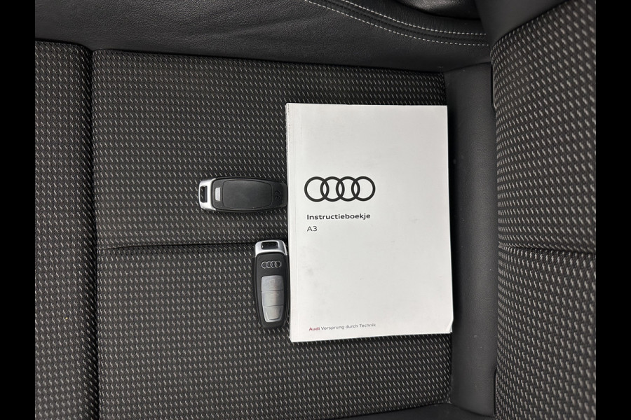 Audi A3 Limousine 30 TFSI S-Line Edition (INCL-BTW) Aut. *PANO | LEATHER-FABRIC | FULL-LED | AMBIENTLIGHT | SPORTSEATS | DIGI-COCKPIT | NAVI-FULLMAP | PRIVACYGLASS | SHIFTPADDLES | DAB+ | CRUISE | KEYLESS | PDC | 18"ALU*