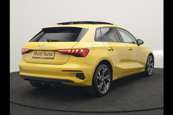 Audi A3 Sportback 40 e-tron Advance Sport PHEV 204pk Dealer O.H. | Panodak | Sportstoelen Verwarmd | Matrix LED | Keyless | Blis | Virtual Cockpit | Navigatie | DAB | Cruise Control | Plug In Hybrid |