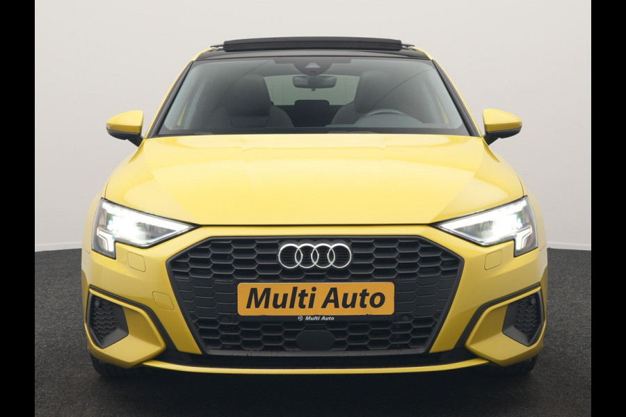 Audi A3 Sportback 40 e-tron Advance Sport PHEV 204pk Dealer O.H. | Panodak | Sportstoelen Verwarmd | Matrix LED | Keyless | Blis | Virtual Cockpit | Navigatie | DAB | Cruise Control | Plug In Hybrid |