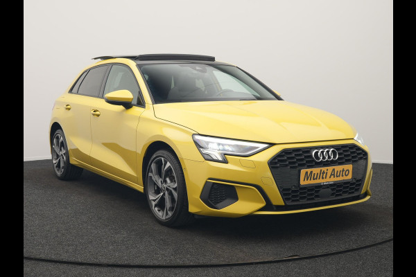 Audi A3 Sportback 40 e-tron Advance Sport PHEV 204pk Dealer O.H. | Panodak | Sportstoelen Verwarmd | Matrix LED | Keyless | Blis | Virtual Cockpit | Navigatie | DAB | Cruise Control | Plug In Hybrid |