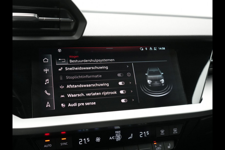 Audi A3 Sportback 40 e-tron Advance Sport PHEV 204pk Dealer O.H. | Panodak | Sportstoelen Verwarmd | Matrix LED | Keyless | Blis | Virtual Cockpit | Navigatie | DAB | Cruise Control | Plug In Hybrid |