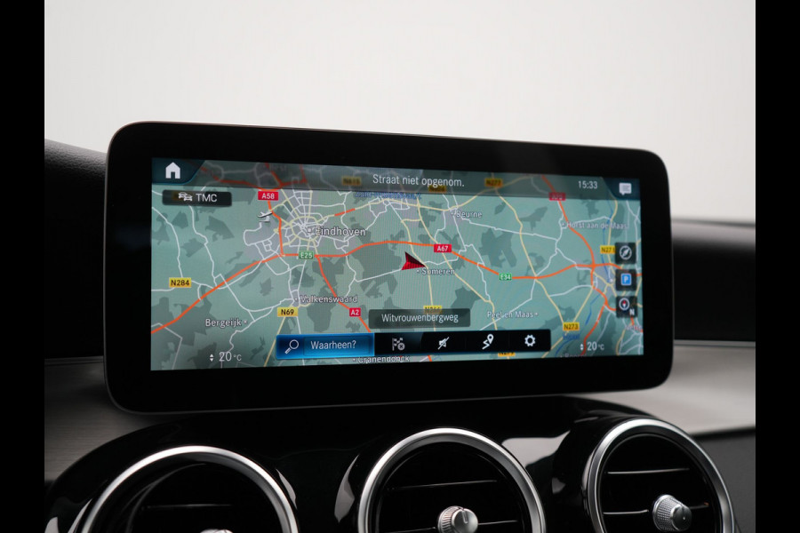 Mercedes-Benz GLC 300e 4MATIC Premium PHEV 320pk Dealer O.H. | Adaptive Cruise | Camera | Lederen Sportstoelen Verwarmd | Apple Carplay | Navigatie | Blis | DAB | 19"L.M | Plug In Hybrid |