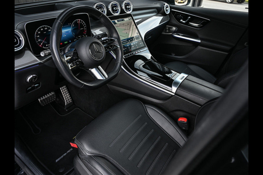 Mercedes-Benz GLC 300e 4MATIC AMG Line | Panoramadak | Burmester | Night pack | Head-up | 360 camera | Digital light | Keyless | Stoelverwarming | Ambiance interieur