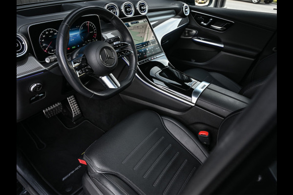 Mercedes-Benz GLC 300e 4MATIC AMG Line | Panoramadak | Burmester | Night pack | Head-up | 360 camera | Digital light | Keyless | Stoelverwarming | Ambiance interieur