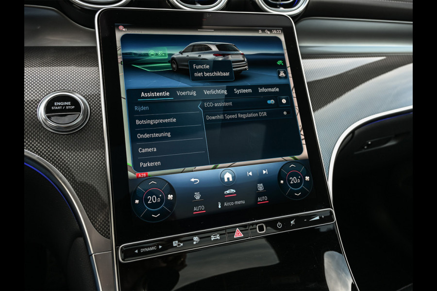 Mercedes-Benz GLC 300e 4MATIC AMG Line | Panoramadak | Burmester | Night pack | Head-up | 360 camera | Digital light | Keyless | Stoelverwarming | Ambiance interieur