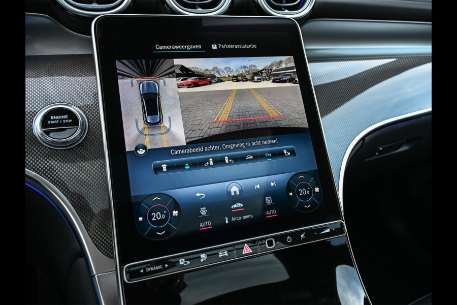 Mercedes-Benz GLC 300e 4MATIC AMG Line | Panoramadak | Burmester | Night pack | Head-up | 360 camera | Digital light | Keyless | Stoelverwarming | Ambiance interieur