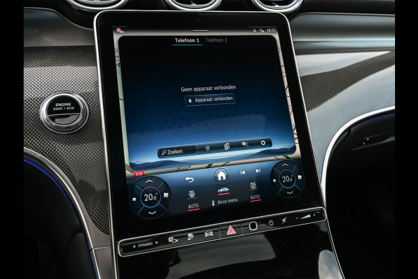 Mercedes-Benz GLC 300e 4MATIC AMG Line | Panoramadak | Burmester | Night pack | Head-up | 360 camera | Digital light | Keyless | Stoelverwarming | Ambiance interieur