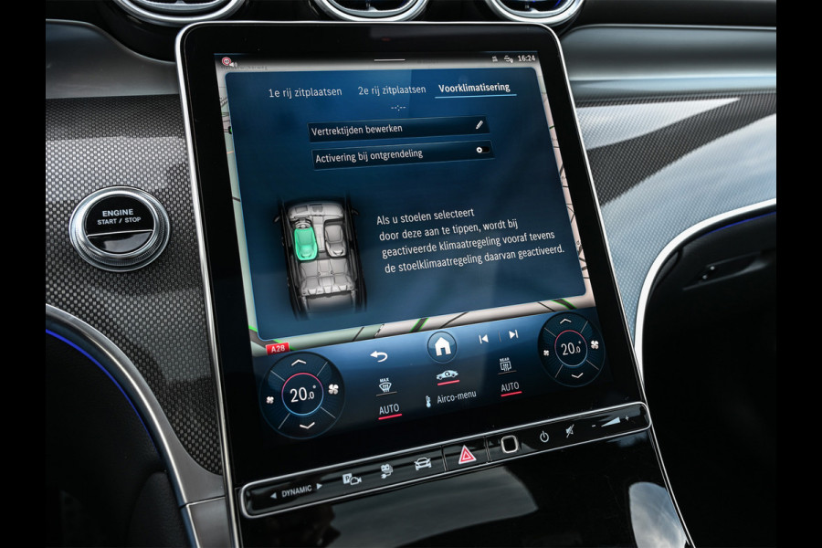 Mercedes-Benz GLC 300e 4MATIC AMG Line | Panoramadak | Burmester | Night pack | Head-up | 360 camera | Digital light | Keyless | Stoelverwarming | Ambiance interieur