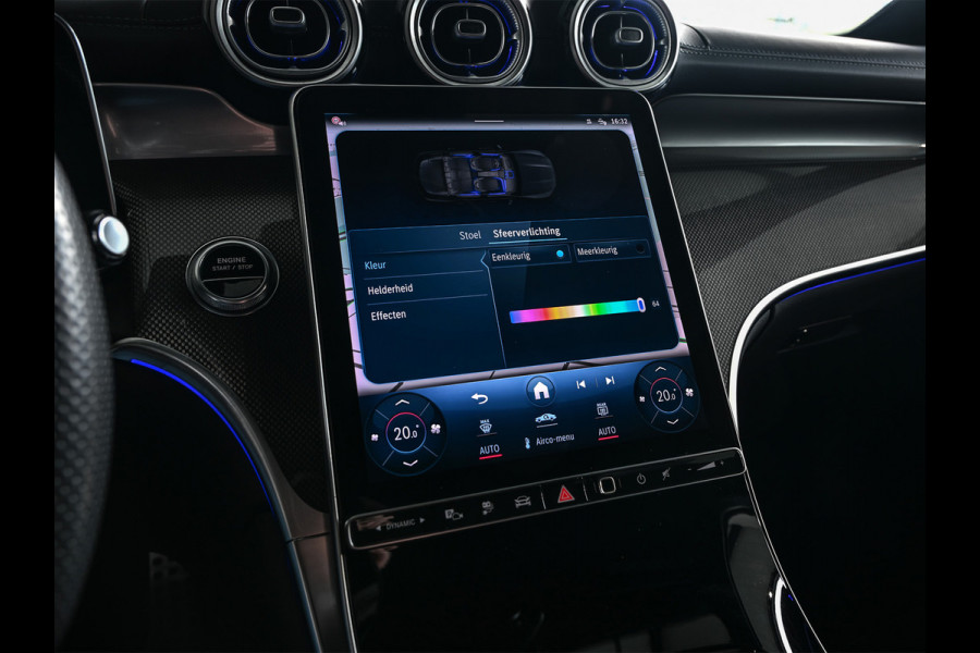Mercedes-Benz GLC 300e 4MATIC AMG Line | Panoramadak | Burmester | Night pack | Head-up | 360 camera | Digital light | Keyless | Stoelverwarming | Ambiance interieur
