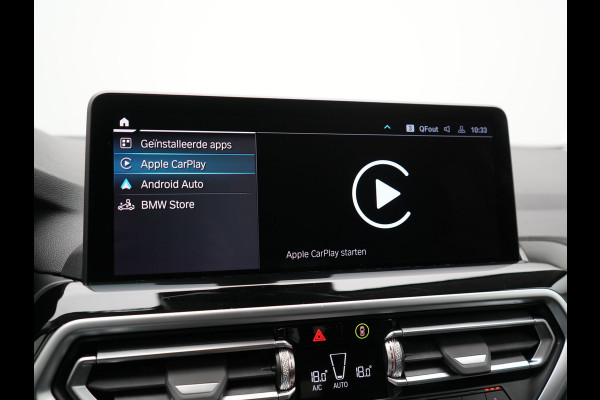 BMW X3 xDrive30e X Line FACELIFT PHEV 293pk Dealer O.H. | 360 Camera | Sportstoelen Verwarmd | Apple Carplay | Hifi Audio | Virtual Cockpit | Navigatie | Cruise Control | DAB | LED Koplampen | 18"L.M | Plug In Hybrid |