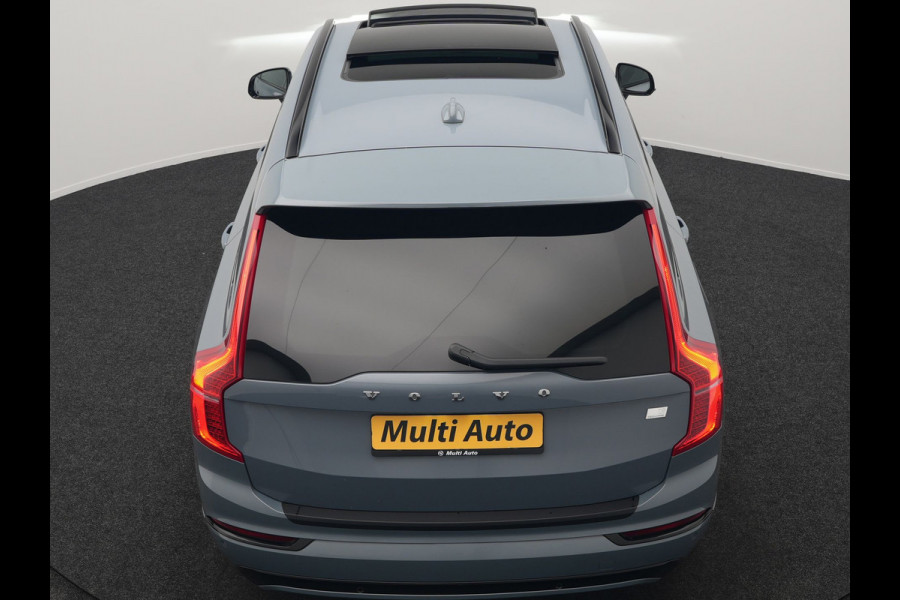 Volvo XC90 T8 Recharge AWD Plus Dark 7 Persoons LONG RANGE PHEV 455pk Dealer O.H. | Trekhaak Af Fabriek | Panodak | Adaptive Cruise | Camera | Harman / Kardon | Lederen Sportstoelen Memory & Verwarmd | Google Assistent | Stuur Verwarmd | Keyless | Blis | 22"L.M | Plug In H