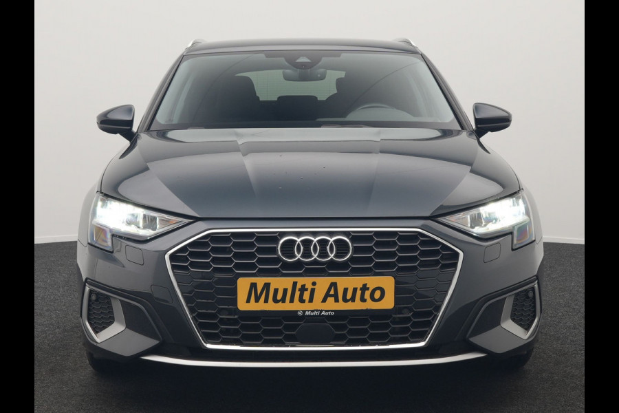 Audi A3 Sportback 40 TFSI e Advanced edition PHEV 204pk Dealer O.H. | Camera | Keyless | Elektr. Verst. Sportstoel Verwarmd | Sfeerverlichting | Apple Carplay | LED Koplampen | Virtual | Navigatie | DAB | Plug In Hybrid