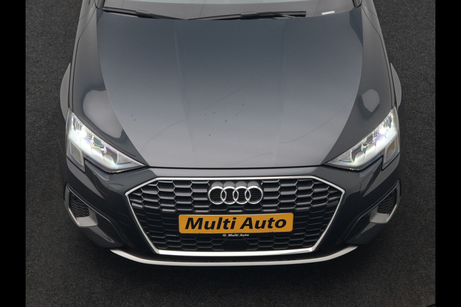 Audi A3 Sportback 40 TFSI e Advanced edition PHEV 204pk Dealer O.H. | Camera | Keyless | Elektr. Verst. Sportstoel Verwarmd | Sfeerverlichting | Apple Carplay | LED Koplampen | Virtual | Navigatie | DAB | Plug In Hybrid