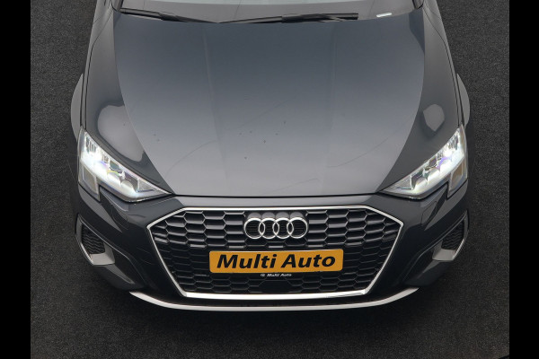 Audi A3 Sportback 40 TFSI e Advanced edition PHEV 204pk Dealer O.H. | Camera | Keyless | Elektr. Verst. Sportstoel Verwarmd | Sfeerverlichting | Apple Carplay | LED Koplampen | Virtual | Navigatie | DAB | Plug In Hybrid