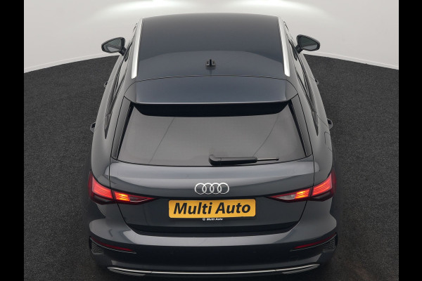 Audi A3 Sportback 40 TFSI e Advanced edition PHEV 204pk Dealer O.H. | Camera | Keyless | Elektr. Verst. Sportstoel Verwarmd | Sfeerverlichting | Apple Carplay | LED Koplampen | Virtual | Navigatie | DAB | Plug In Hybrid