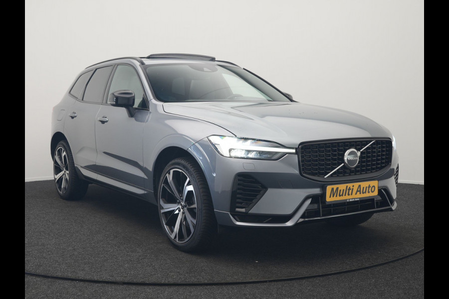 Volvo XC60 T6 AWD R-Design PHEV 350pk Dealer O.H. | Panodak | Adaptive Cruise | Camera | Lederen Sportstoelen Memory & Verwarmd | Harman / Kardon | Stuur Verwarmd | 21"L.M | Apple Carplay | Keyless | Blis | Navigatie | DAB | Plug In Hybrid