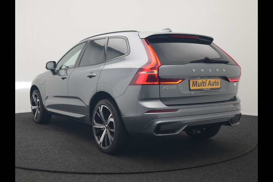Volvo XC60 T6 AWD R-Design PHEV 350pk Dealer O.H. | Panodak | Adaptive Cruise | Camera | Lederen Sportstoelen Memory & Verwarmd | Harman / Kardon | Stuur Verwarmd | 21"L.M | Apple Carplay | Keyless | Blis | Navigatie | DAB | Plug In Hybrid