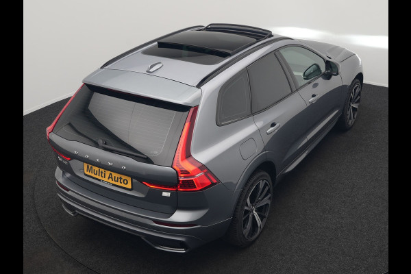 Volvo XC60 T6 AWD R-Design PHEV 350pk Dealer O.H. | Panodak | Adaptive Cruise | Camera | Lederen Sportstoelen Memory & Verwarmd | Harman / Kardon | Stuur Verwarmd | 21"L.M | Apple Carplay | Keyless | Blis | Navigatie | DAB | Plug In Hybrid