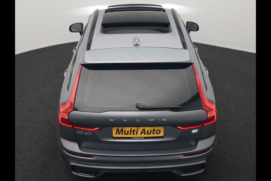 Volvo XC60 T6 AWD R-Design PHEV 350pk Dealer O.H. | Panodak | Adaptive Cruise | Camera | Lederen Sportstoelen Memory & Verwarmd | Harman / Kardon | Stuur Verwarmd | 21"L.M | Apple Carplay | Keyless | Blis | Navigatie | DAB | Plug In Hybrid