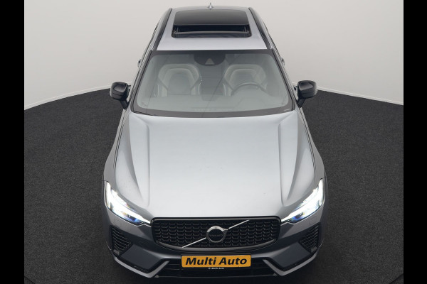 Volvo XC60 T6 AWD R-Design PHEV 350pk Dealer O.H. | Panodak | Adaptive Cruise | Camera | Lederen Sportstoelen Memory & Verwarmd | Harman / Kardon | Stuur Verwarmd | 21"L.M | Apple Carplay | Keyless | Blis | Navigatie | DAB | Plug In Hybrid