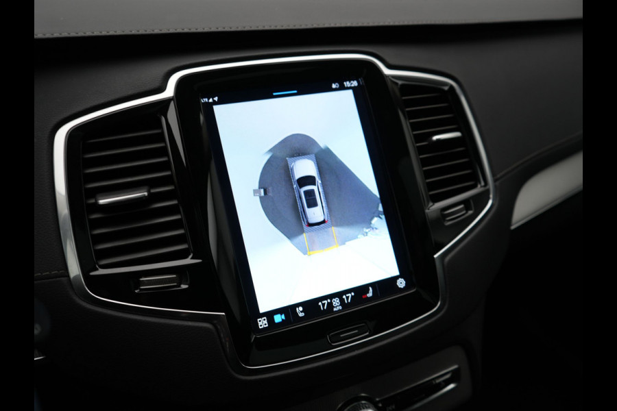 Volvo XC90 T8 Recharge AWD Ultimate Dark PHEV LONG RANGE 455pk 7 Persoons | Trekhaak af Fabriek | Panodak | Adaptive Cruise | 360 Camera | 22"L.M | Head Up | Google Maps | Pilot Assist | Harmand Kardon | Stuurverwarming | Plug In Hybrid