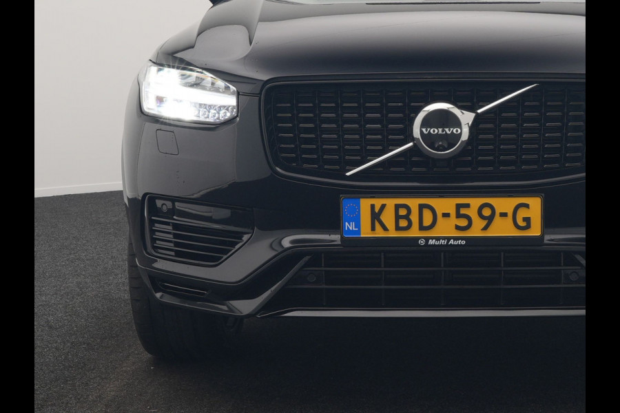 Volvo XC90 T8 Recharge AWD Ultimate Dark PHEV LONG RANGE 455pk 7 Persoons | Trekhaak af Fabriek | Panodak | Adaptive Cruise | 360 Camera | 22"L.M | Head Up | Google Maps | Pilot Assist | Harmand Kardon | Stuurverwarming | Plug In Hybrid