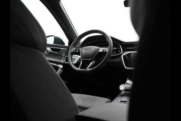 Audi A6 Avant 50 TFSI e Quattro S Line PHEV 300pk Dealer O.H. | Trekhaak Af Fabriek | Adaptive Cruise | Head Up | 360 Camera | Alcantara Sportstoelen Verwarmd | Stuur Verwarmd | Apple Carplay | Navigatie | Virtual | DAB | Plug In Hybrid