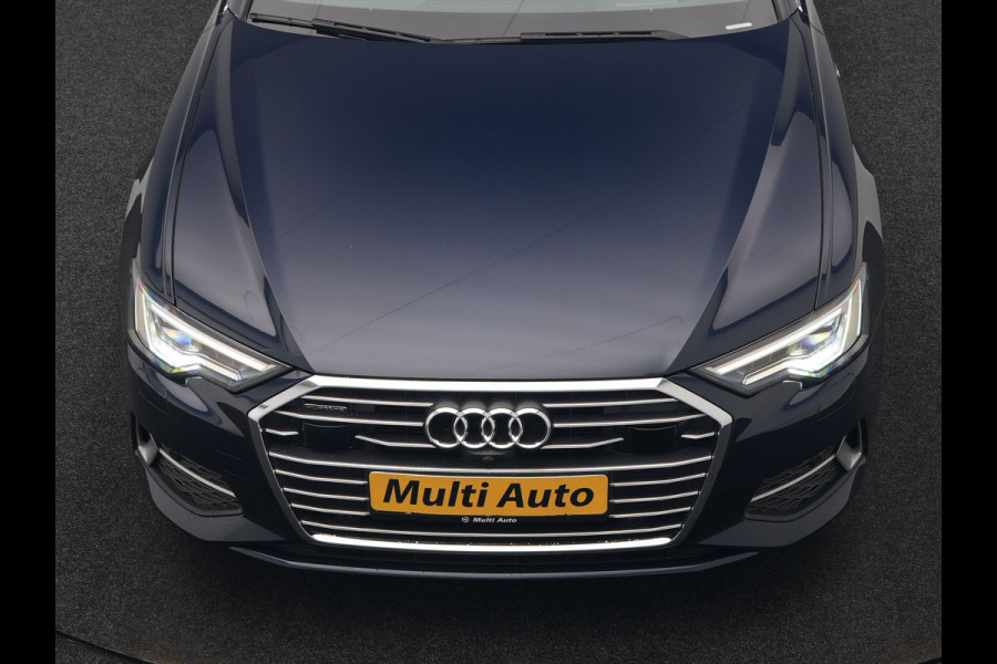 Audi A6 Avant 50 TFSI e Quattro S Line PHEV 300pk Dealer O.H. | Trekhaak Af Fabriek | Adaptive Cruise | Head Up | 360 Camera | Alcantara Sportstoelen Verwarmd | Stuur Verwarmd | Apple Carplay | Navigatie | Virtual | DAB | Plug In Hybrid