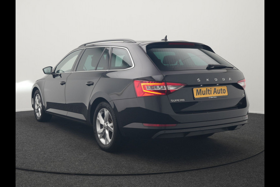 Škoda Superb Combi 1.4 TSI iV Business Edition PHEV 218pk Dealer O.H | Trekhaak af Fabriek | Crystal LED | Keyless | Apple Carplay | Sportstoelen Verwarmd | Cruise Control | 17"L.M | Plug In Hybrid