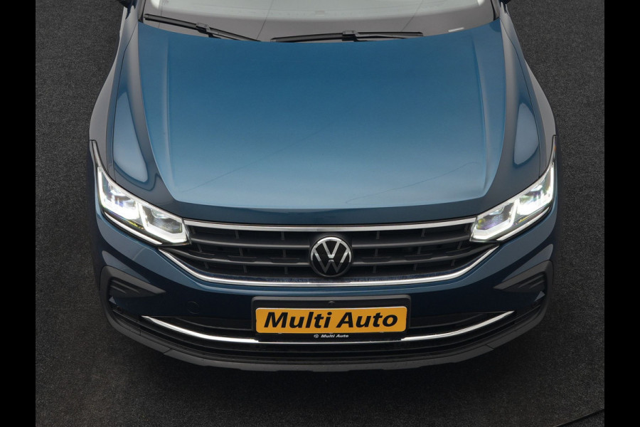 Volkswagen Tiguan 1.4 eHybrid PHEV 245pk Dealer O.H. | Adaptive Cruise | 360 Camera | IQ Light | Voorstoelen & Stuur Verwarmd | Sfeerverlichting | Apple Carplay | Virtual | Keyless | Blis | Navigatie | DAB | Plug In Hybrid