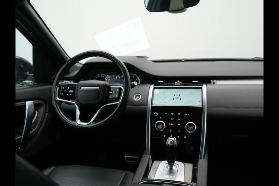 Land Rover Discovery Sport P300e R-Dynamic HSE PHEV 300pk Dealer O.H. | Trekhaak Af Fabriek | Adaptive Cruise | Meridian Audio | Camera | Lederen Sportstoelen Memory & Verwarmd | 20"L.M | Matrix LED | Apple Carplay | Keyless | Stuur Verwarmd | Blis | Plug In Hy