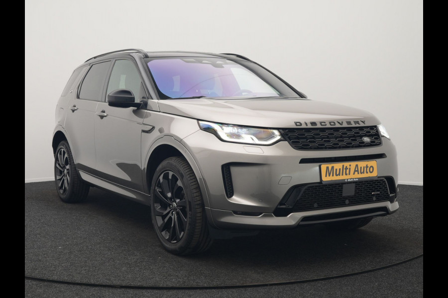 Land Rover Discovery Sport P300e R-Dynamic HSE PHEV 300pk Dealer O.H. | Trekhaak Af Fabriek | Adaptive Cruise | Meridian Audio | Camera | Lederen Sportstoelen Memory & Verwarmd | 20"L.M | Matrix LED | Apple Carplay | Keyless | Stuur Verwarmd | Blis | Plug In Hy