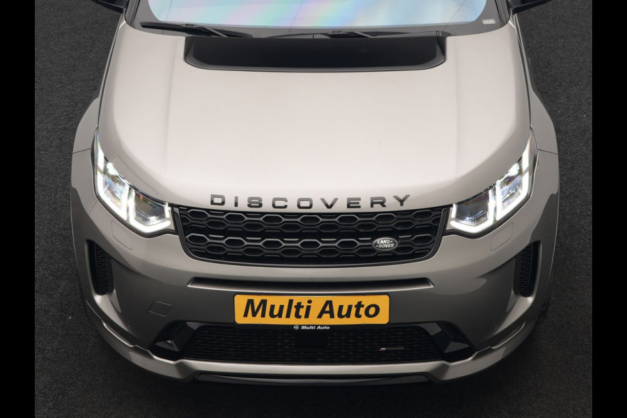 Land Rover Discovery Sport P300e R-Dynamic HSE PHEV 300pk Dealer O.H. | Trekhaak Af Fabriek | Adaptive Cruise | Meridian Audio | Camera | Lederen Sportstoelen Memory & Verwarmd | 20"L.M | Matrix LED | Apple Carplay | Keyless | Stuur Verwarmd | Blis | Plug In Hy