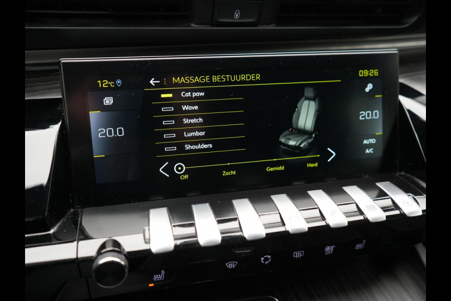 Peugeot 508 SW PSE 360pk PHEV Dealer O.H | Adaptive Cruise | 360 Camera | Alcantara Sportstoelen Massage & Memory | Nachtzicht |  Focal Sound | 20"L.M | Keyless | BLIS | Apple Carplay | Plug In Hybrid