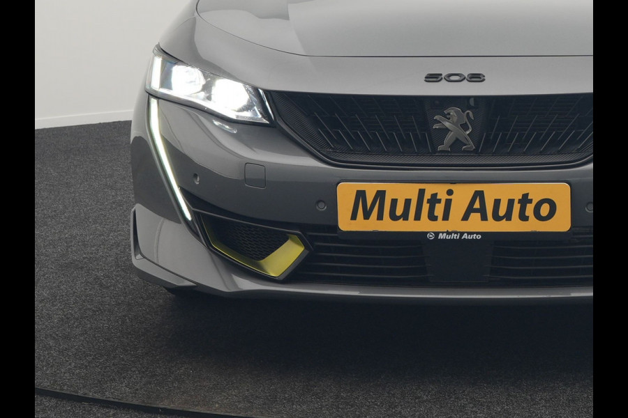 Peugeot 508 SW PSE 360pk PHEV Dealer O.H | Adaptive Cruise | 360 Camera | Alcantara Sportstoelen Massage & Memory | Nachtzicht |  Focal Sound | 20"L.M | Keyless | BLIS | Apple Carplay | Plug In Hybrid