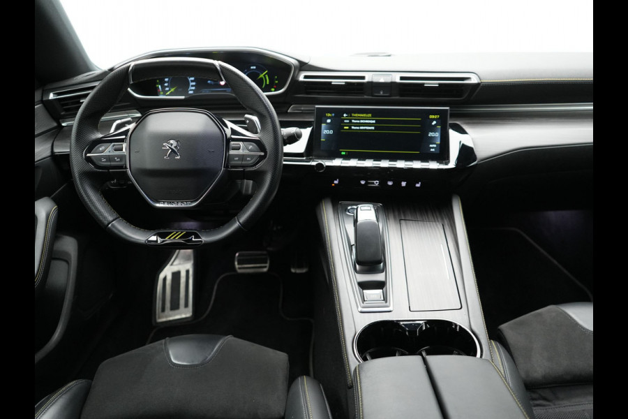 Peugeot 508 SW PSE 360pk PHEV Dealer O.H | Adaptive Cruise | 360 Camera | Alcantara Sportstoelen Massage & Memory | Nachtzicht |  Focal Sound | 20"L.M | Keyless | BLIS | Apple Carplay | Plug In Hybrid