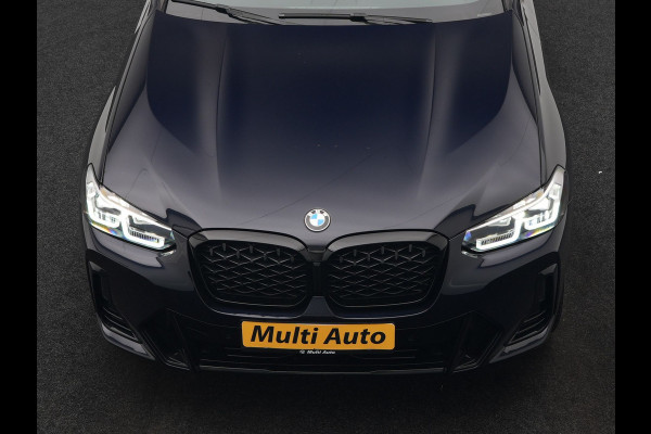BMW X4 xDrive20i M Sport 184pk Dealer O.H. Carbon Schwarz Metallic | Adaptive Cruise | Camera | Sfeerverlichting | Lederen Sportstoelen Verwarmd | Apple Carplay | Virtual Cockpit | Navigatie | DAB | 19"L.M |