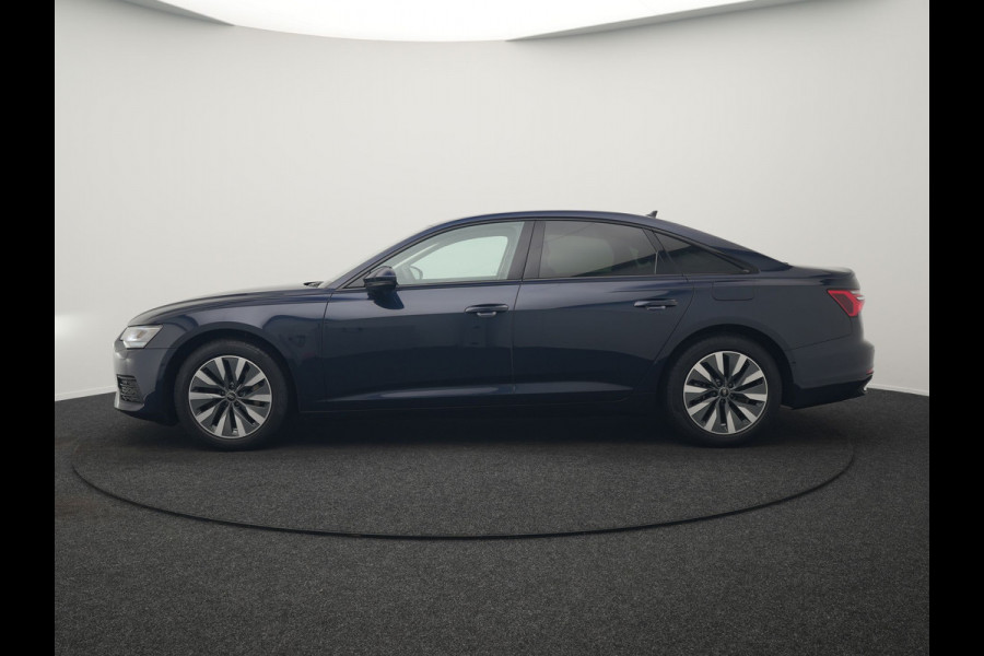 Audi A6 Limousine 50 TFSI e Quattro Proline PHEV 300pk Dealer O.H | Trekhaak af Fabriek | Adaptive Cruise | Lederen Comfortzetels Memory | Head Up | Camera | Park Assist | BLIS | Apple Carplay |  Plug In Hybrid