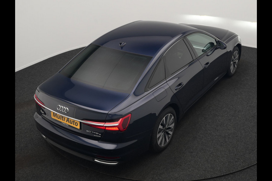 Audi A6 Limousine 50 TFSI e Quattro Proline PHEV 300pk Dealer O.H | Trekhaak af Fabriek | Adaptive Cruise | Lederen Comfortzetels Memory | Head Up | Camera | Park Assist | BLIS | Apple Carplay |  Plug In Hybrid