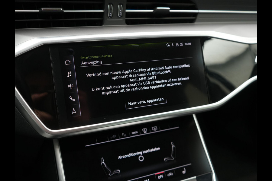 Audi A6 Limousine 50 TFSI e Quattro Proline PHEV 300pk Dealer O.H | Trekhaak af Fabriek | Adaptive Cruise | Lederen Comfortzetels Memory | Head Up | Camera | Park Assist | BLIS | Apple Carplay |  Plug In Hybrid