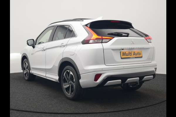 Mitsubishi Eclipse Cross 2.4 Instyle PHEV 188pk Dealer O.H | Trekhaak Afn. | Panodak | Adaptive Cruise | 360 Camera | Lederen Sportstoelen & Stuur Verwarmd | Keyless | Apple Carplay | Blis | Navigatie | Lane Assist | Plug In Hybrid