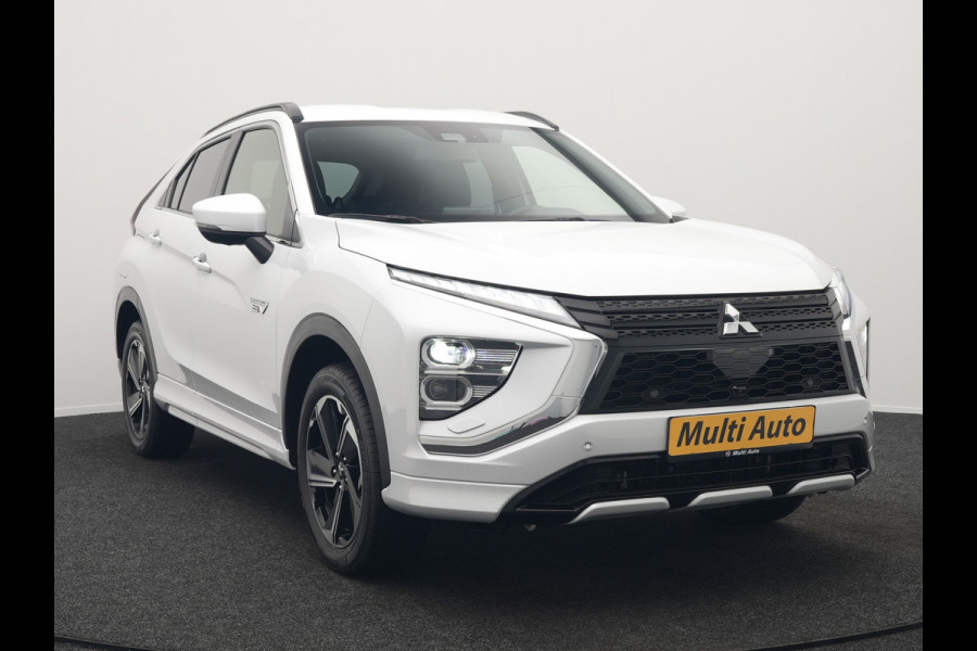 Mitsubishi Eclipse Cross 2.4 Intense+ PHEV 188pk Dealer O.H. | Adaptive Cruise | 360 Camera | Alcantara Sportstoelen & Stuur Verwarmd | Apple Carplay | Keyless | Blis | Navigatie Via TomTom | DAB | Plug In Hybrid