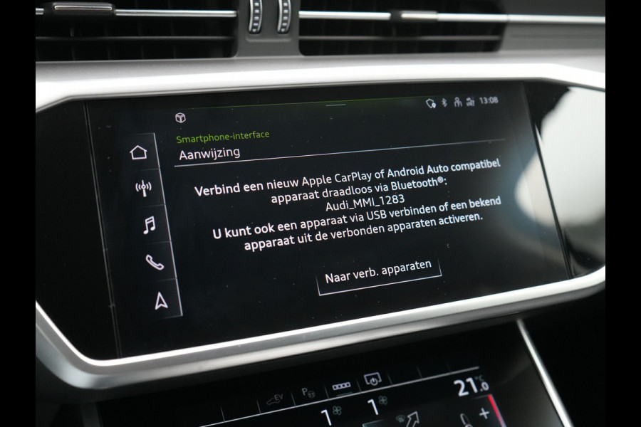 Audi A6 Avant 50 TFSI e Quattro Advanced edition PHEV 300pk Dealer O.H. | Adaptive Cruise | Lederen Sportstoelen Verwarmd | Stuur Verwarmd | Apple Carplay | Keyless | Virtual | Navigatie | DAB | Plug In Hybrid