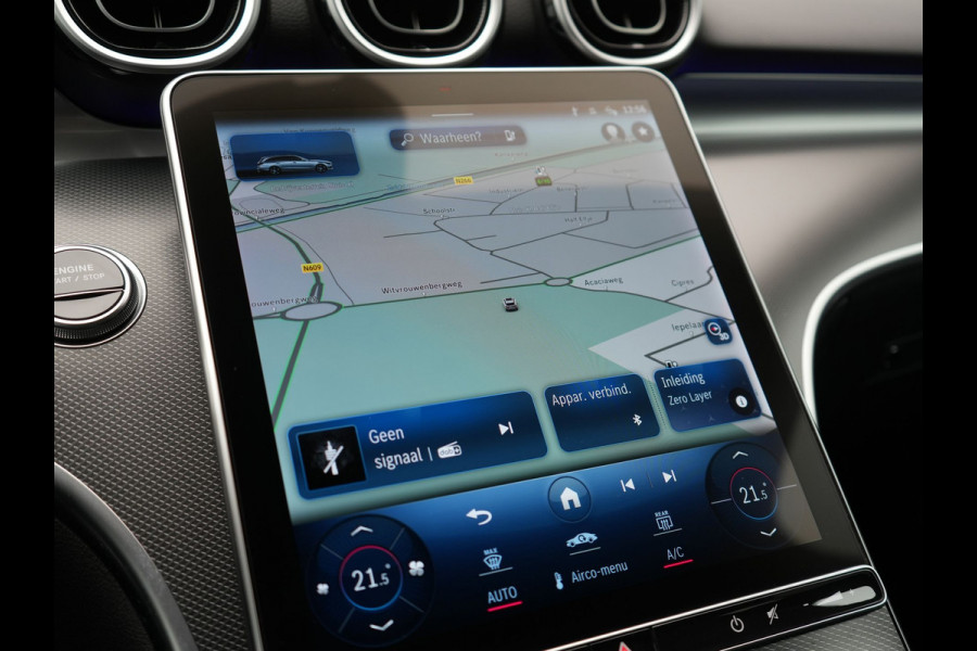 Mercedes-Benz C-Klasse Estate 300 e Avantgarde PHEV 313pk Dealer O.H. | Trekhaak Af Fabriek | Camera | Night Pakket | Sportstoelen Verwarmd | Apple Carplay | Sfeerverlichting | Navigatie | Virtual | DAB |  Plug In Hybrid