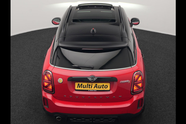 MINI Countryman Cooper S E ALL4 JCW PHEV 220pk Dealer O.H | Panodak | JCW Alcantara Sportstoelen Verwarmd | Head Up | Camera | Apple Carplay | Sfeerverlichting | Keyless | Virtual | Navigatie | DAB | Plug In Hybrid