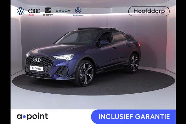 Audi Q3 Sportback 45 TFSI e S Edition 245 pk S-tronic | Navigatie | Panoramadak | Parkeersensoren | Achteruitrijcamera | Adaptieve cruise control | Lichtmetalen velgen 20" |