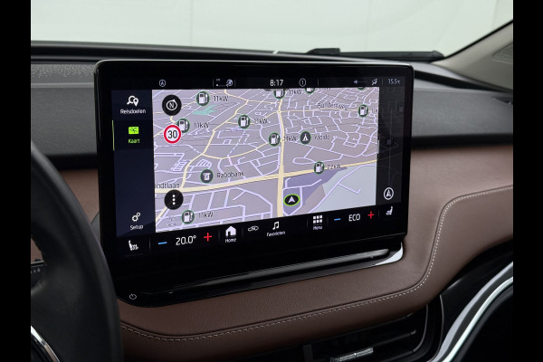 Škoda ENYAQ iV 80 Leer Pano-Dak/SchuifDak SOH 93% Trekhaak Camera Navi Ecc Apple Carplay Android Auto Pdc Cruise Control Privacy Glas Led DAB Stuur+Stoel+a-Bankverwarmd Elek.Achterklep Lane Assist Keyless Luxus 1e Eigenaar Origineel Nederlandse Auto Dealeronderhouden 1.000kg Trekvermogen