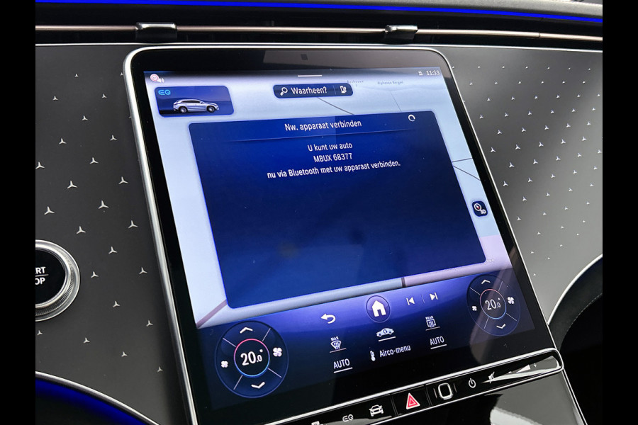 Mercedes-Benz EQE SUV 350+ Sport Edition 96 kWh | Winterpakket | Nightpakket | Displaypakket | Spiegelpakket | Parkeerpakket met 360°-camera | DIGITAL LIGHT met projectiefunctie | Trekhaak | Head-up display | Burmester® 3D-surround sound | Sierdelen lasercut van achteren verlicht |
